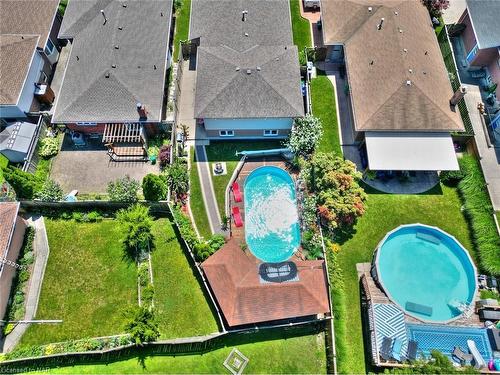 23 Andrea Drive, St. Catharines, ON - Outdoor With Above Ground Pool