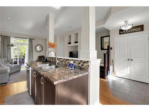 13 Hilts Court, St. Catharines, ON - Indoor Photo Showing Kitchen With Double Sink