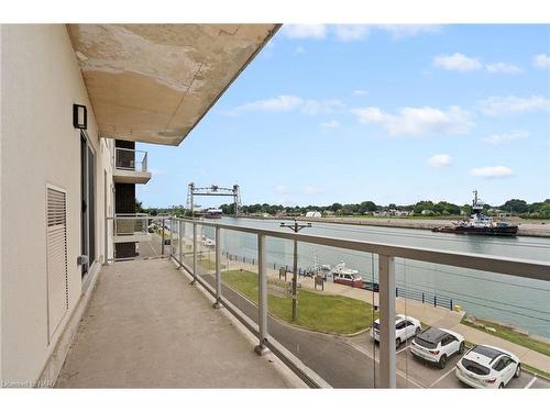 308-118 West Street, Port Colborne, ON - Outdoor With Body Of Water With Balcony With View