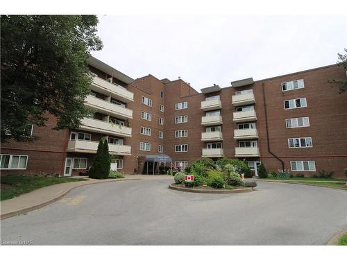 401-198 Scott Street, St. Catharines, ON - Outdoor With Balcony With Facade