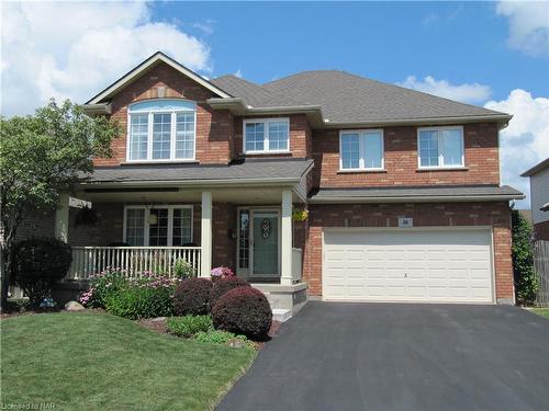 36 Honey Locust Circle, Thorold, ON - Outdoor With Deck Patio Veranda With Facade