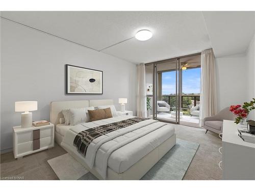 607-5070 Pinedale Avenue, Burlington, ON - Indoor Photo Showing Bedroom