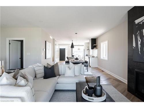 3589 Whispering Woods Trail, Ridgeway, ON - Indoor Photo Showing Living Room With Fireplace