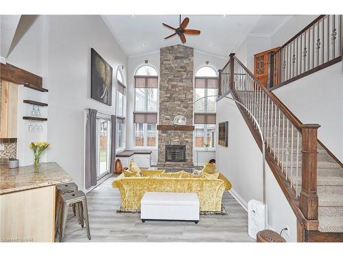 26 Christie Street, St. Catharines, ON - Indoor Photo Showing Other Room With Fireplace