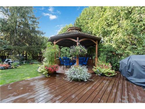 11 Brittany Court, St. Catharines, ON - Outdoor With Deck Patio Veranda With Backyard