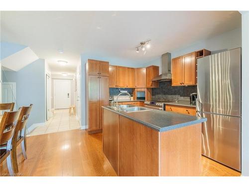 6254 Ash Street, Niagara Falls, ON - Indoor Photo Showing Kitchen With Double Sink