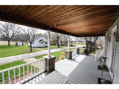 499 Townline Road, Niagara-On-The-Lake, ON - Outdoor With Deck Patio Veranda With Exterior