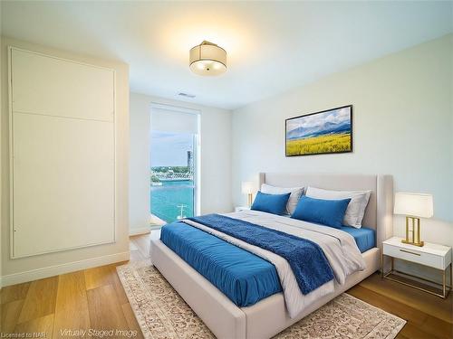 705-118 West Street, Port Colborne, ON - Indoor Photo Showing Bedroom