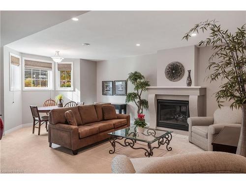 35 Diana Drive, Niagara-On-The-Lake, ON - Indoor Photo Showing Living Room With Fireplace