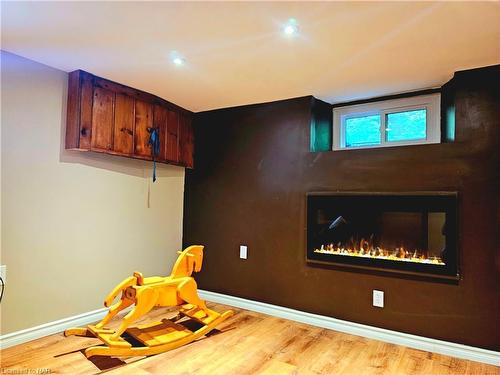 381 Canboro Road, Ridgeville, ON - Indoor With Fireplace