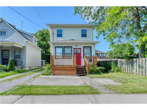 61 Russell Avenue, St. Catharines, ON - Outdoor With Deck Patio Veranda With Facade