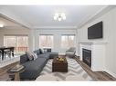 111 Tumblewood Place Place, Welland, ON  - Indoor Photo Showing Living Room With Fireplace 