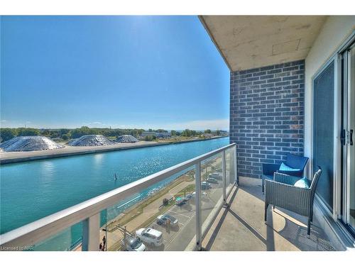 606-118 West Street, Port Colborne, ON - Outdoor With Body Of Water With Balcony With View