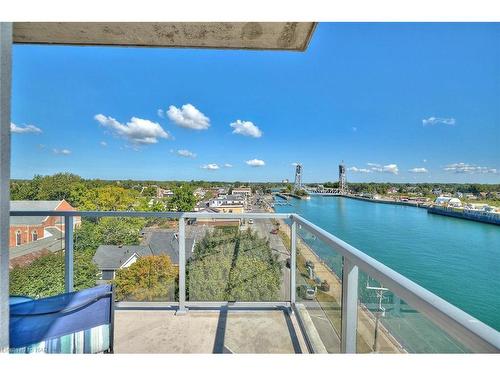 606-118 West Street, Port Colborne, ON - Outdoor With Body Of Water With Balcony With View