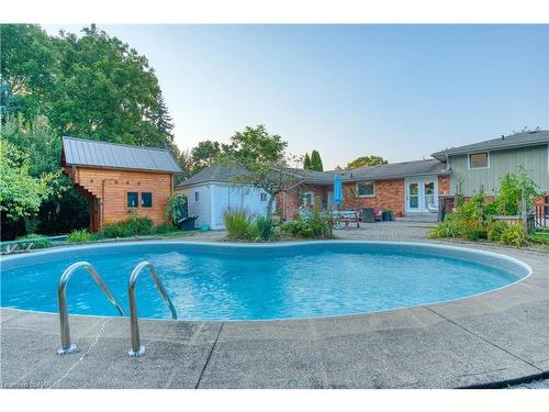 42 Rosemore Road, St. Catharines, ON - Outdoor With In Ground Pool With Backyard