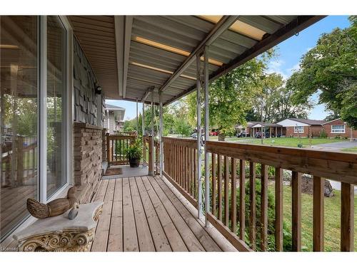 329 Gatfield Avenue, Welland, ON - Outdoor With Deck Patio Veranda With Exterior