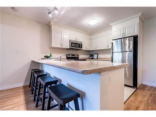 205-141 Vansickle Road, St. Catharines, ON - Indoor Photo Showing Kitchen With Stainless Steel Kitchen