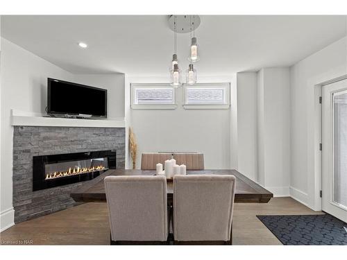 11 Shelley Avenue, St. Catharines, ON - Indoor Photo Showing Other Room With Fireplace