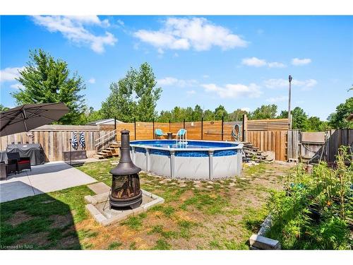 196 Martin Street, Welland, ON - Outdoor With Above Ground Pool With Backyard