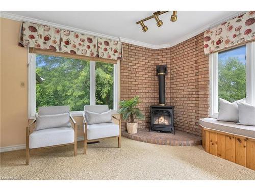 11 Elm Ridge Drive, St. Catharines, ON - Indoor Photo Showing Other Room With Fireplace