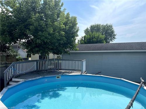 19 Campbell Avenue, St. Catharines, ON - Outdoor With Above Ground Pool