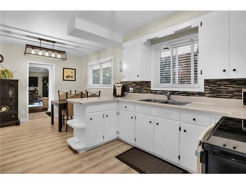 3 Cherrylane Drive, St. Catharines, ON - Indoor Photo Showing Kitchen With Double Sink