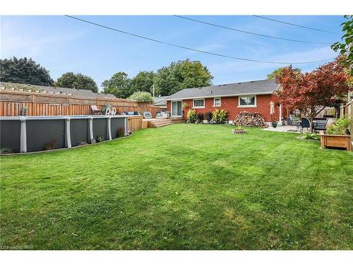 3 Cherrylane Drive, St. Catharines, ON - Outdoor With Above Ground Pool With Backyard