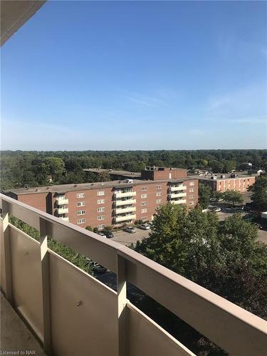 1002-365 Geneva Street, St. Catharines, ON - Outdoor With Balcony With View