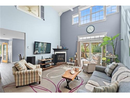 225 Windmill Point Road, Ridgeway, ON - Indoor Photo Showing Living Room With Fireplace