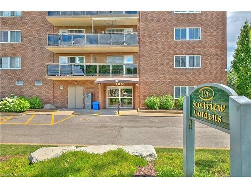 201-196 Scott Street, St. Catharines, ON - Outdoor With Balcony