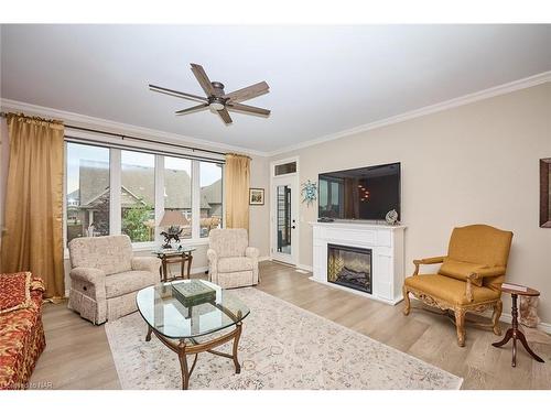 57 Campbell Street Street, Thorold, ON - Indoor Photo Showing Living Room With Fireplace