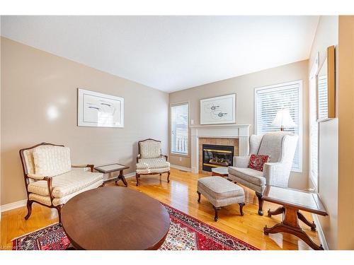 53 Stevens Drive, Niagara-On-The-Lake, ON - Indoor Photo Showing Living Room With Fireplace