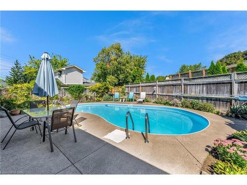 508 A Niagara Street, St. Catharines, ON - Outdoor With In Ground Pool With Backyard