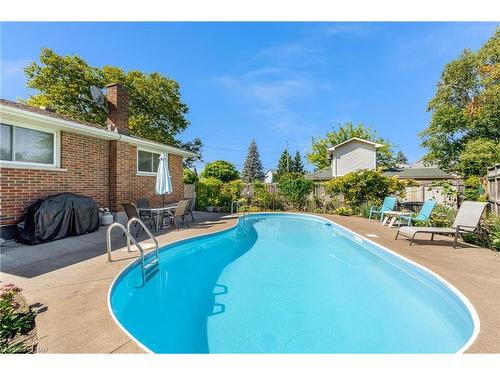 508 A Niagara Street, St. Catharines, ON - Outdoor With In Ground Pool With Deck Patio Veranda