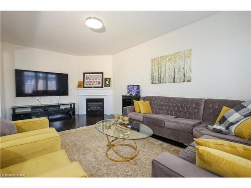 11 Cirillo Street, Brampton, ON - Indoor Photo Showing Living Room With Fireplace