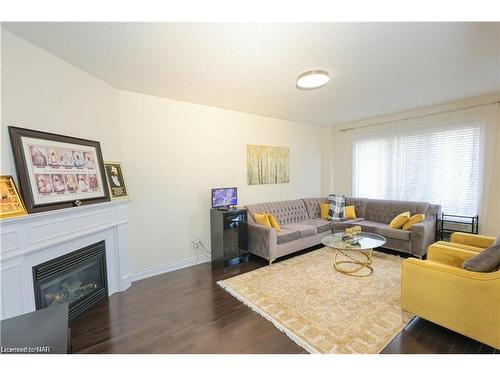 11 Cirillo Street, Brampton, ON - Indoor Photo Showing Living Room With Fireplace