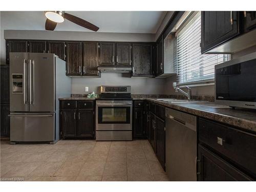 8079 Post Road, Niagara Falls, ON - Indoor Photo Showing Kitchen With Stainless Steel Kitchen