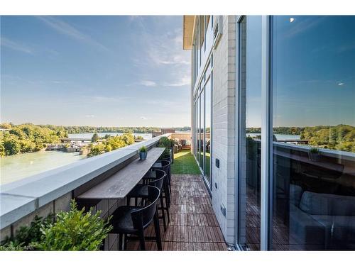 604-57 Lakeport Road, St. Catharines, ON - Outdoor With Balcony With View