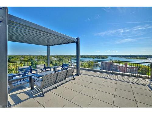 604-57 Lakeport Road, St. Catharines, ON - Outdoor With Body Of Water With Deck Patio Veranda With View With Exterior