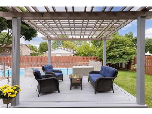 4348 Mitchell Avenue, Niagara Falls, ON - Outdoor With Deck Patio Veranda With Exterior