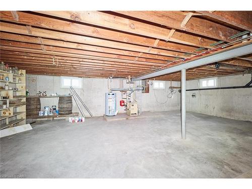 12017 Station Road, Wainfleet, ON - Indoor Photo Showing Basement