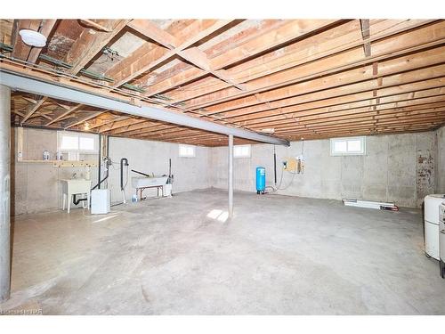 12017 Station Road, Wainfleet, ON - Indoor Photo Showing Basement