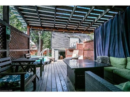 406 King Street, Port Colborne, ON - Outdoor With Deck Patio Veranda With Exterior