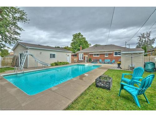 190 Price Avenue, Welland, ON - Outdoor With In Ground Pool With Backyard With Exterior