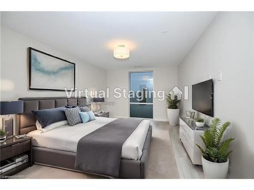 704-118 West Street, Port Colborne, ON - Indoor Photo Showing Bedroom