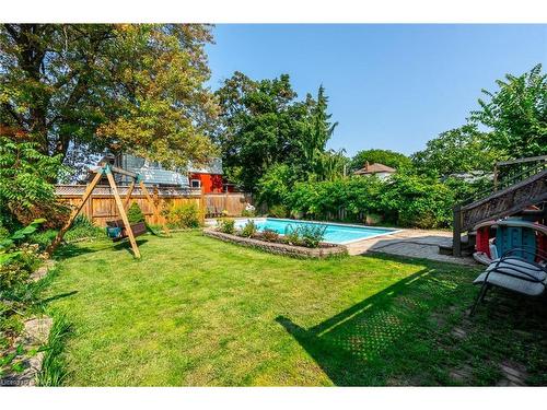 309 Queenston Street, St. Catharines, ON - Outdoor With In Ground Pool With Backyard