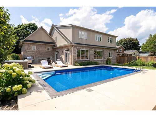 8 Runnymede Road, Port Colborne, ON - Outdoor With In Ground Pool With Backyard