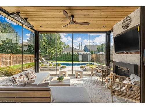 14 Tuscany Court, St. Catharines, ON - Outdoor With In Ground Pool With Deck Patio Veranda With Exterior