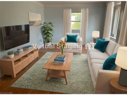 22 Ferndale Avenue, St. Catharines, ON - Indoor Photo Showing Living Room