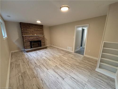 96 Leaside Drive, St. Catharines, ON - Indoor Photo Showing Other Room With Fireplace